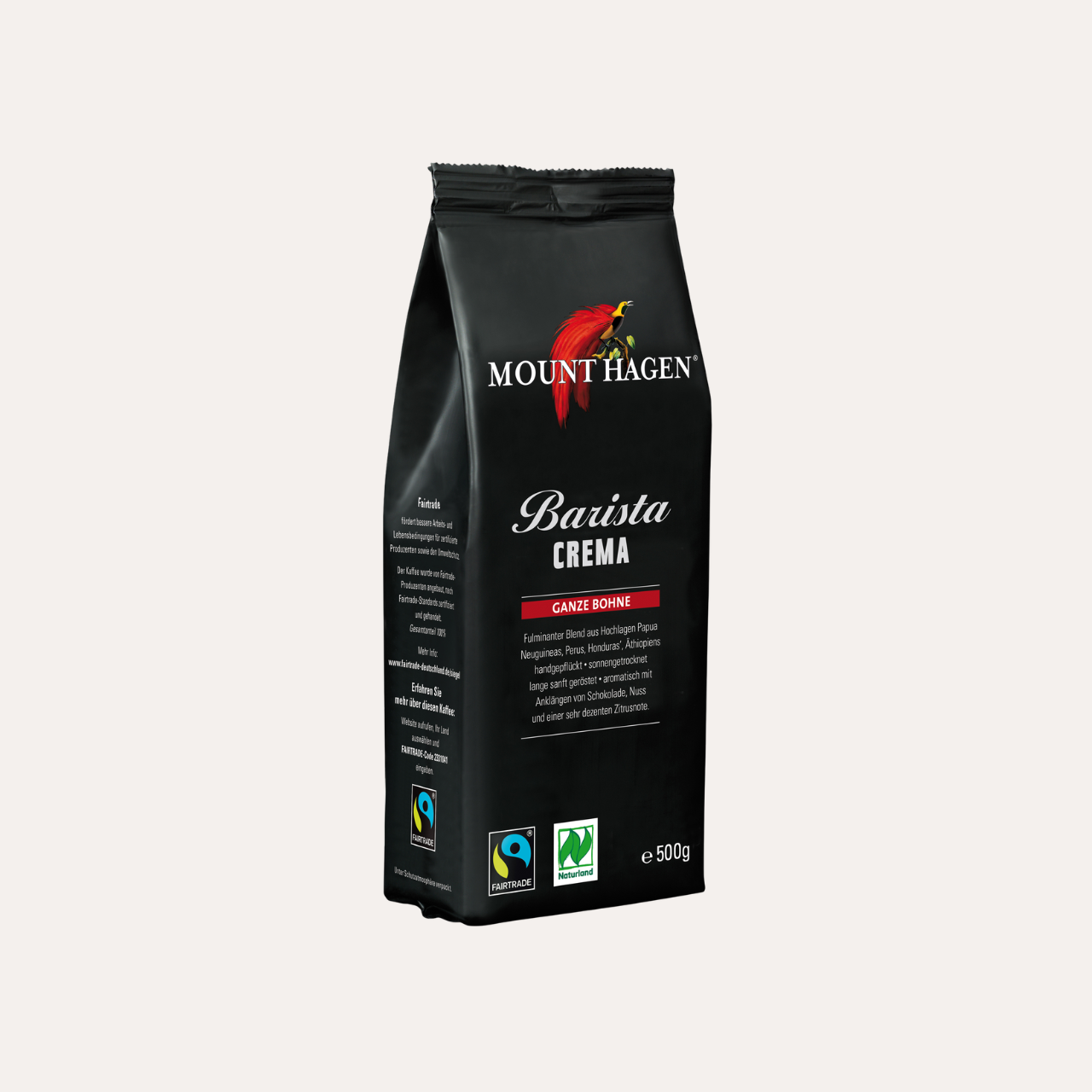 Mount Hagen Barista Crema 500g ganze Bohne, bio & fair