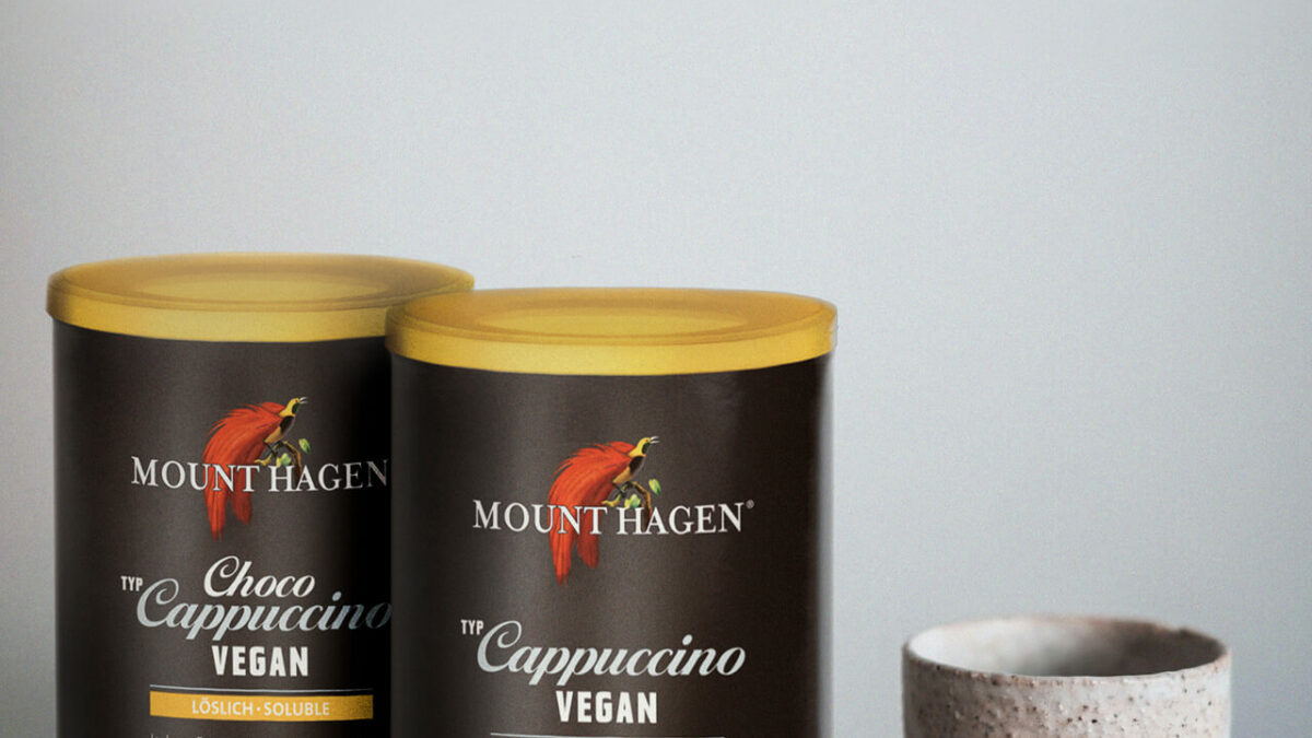 Mount Hagen: vegane Hafer-Cappuccinos.