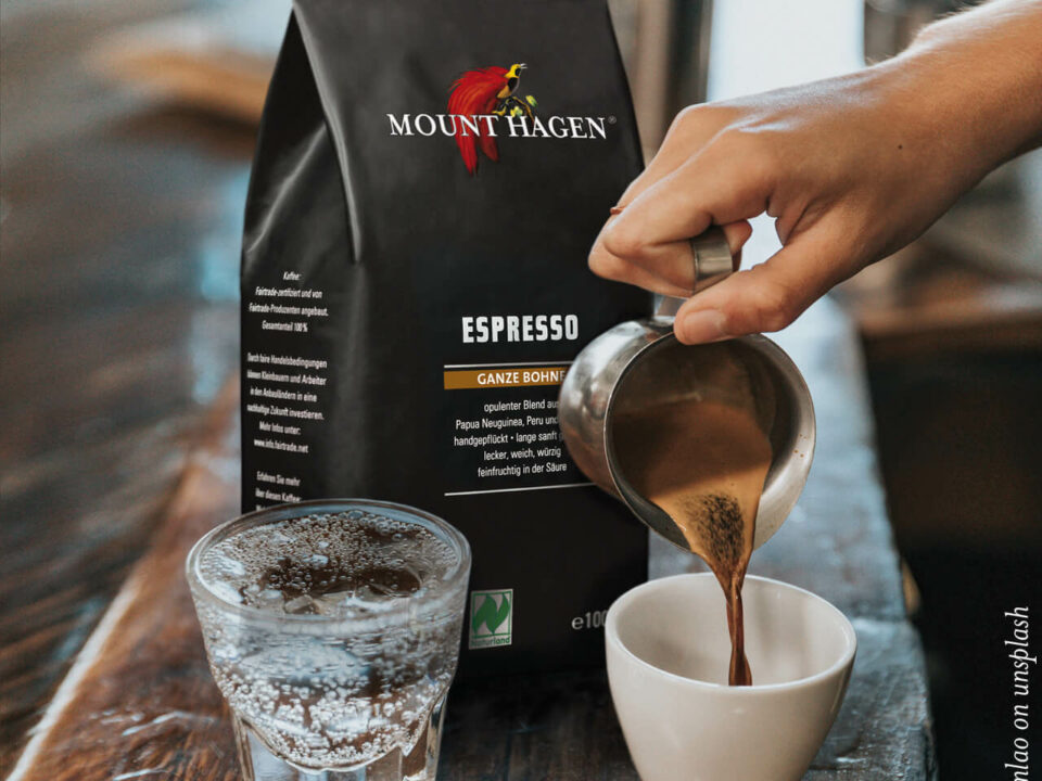 Mount Hagen Mitarbeiter des Monats: Espresso, ganze Bohne
