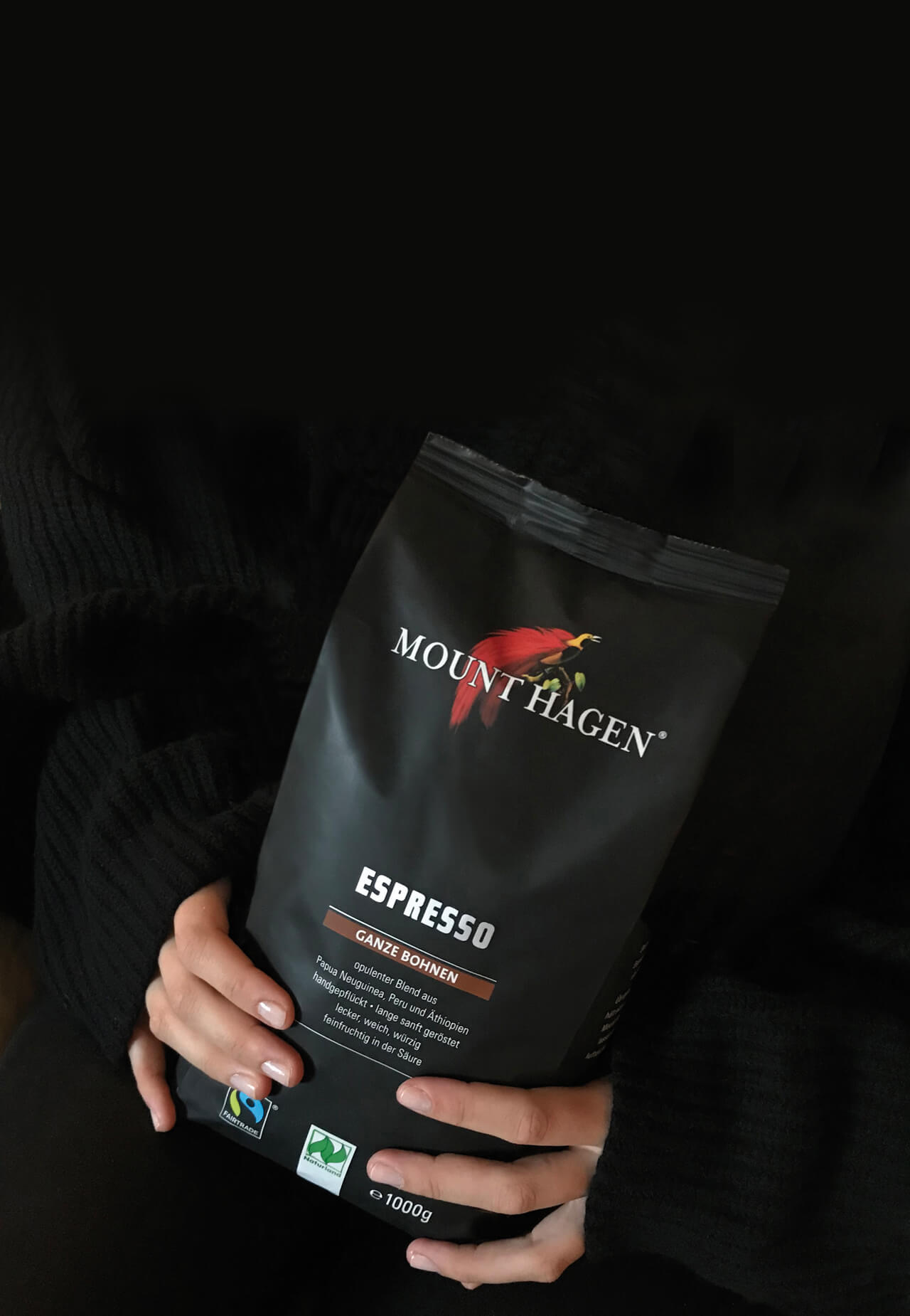 Mount Hagen Mitarbeiter des Monats: Espresso, ganze Bohne