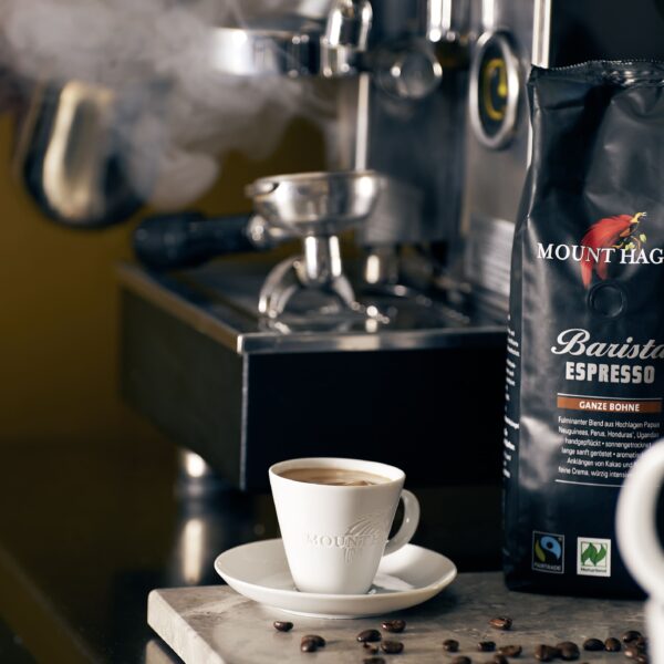 Mount Hagen Barista Espresso ganze Bohne 500g, bio & fair