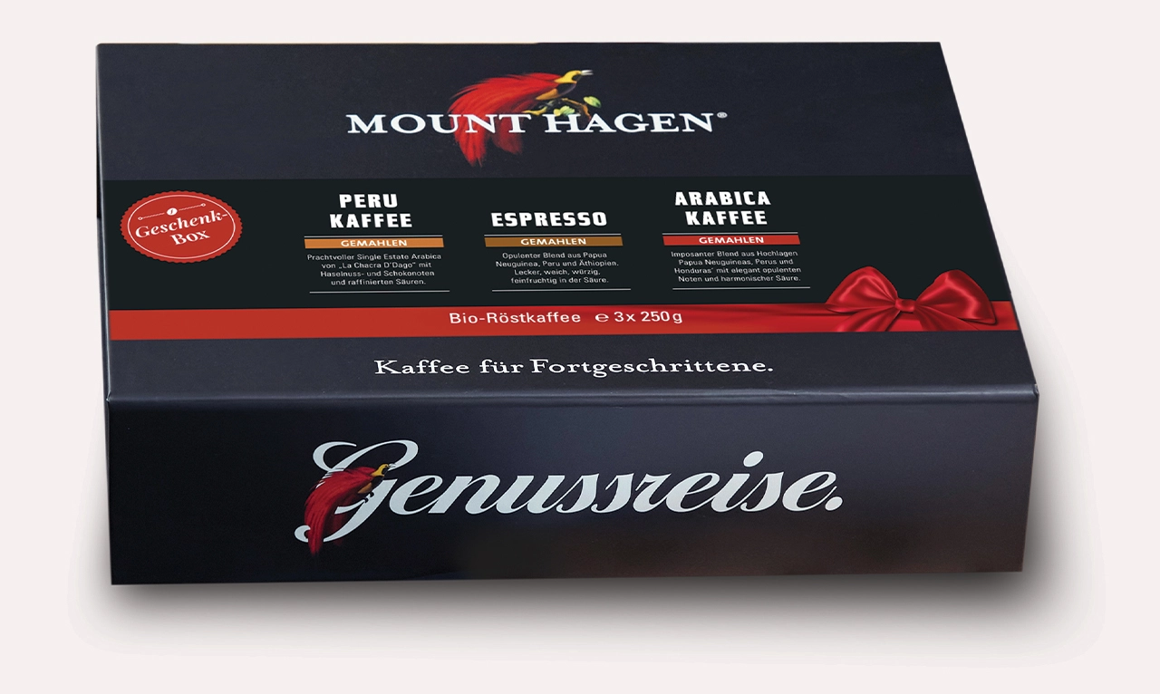 Geschenkbox, Peru Kaffee, Espresso, Arabica Kaffee