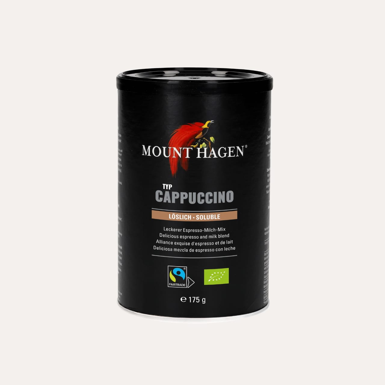 Cappuccino, 175g, Dose, bio&fair